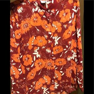 Cabi Hothouse Blouse Size Medium NWT